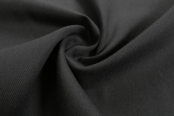 Mont Blanc - Oeko-Tex Sustainable Cotton Drill Plains - Black