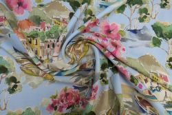 PRE-ORDER Life in Venice - Original - Viscose Challis Lawn