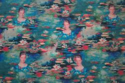 Always In Bloom - Teal - Cotton Pure Lawn