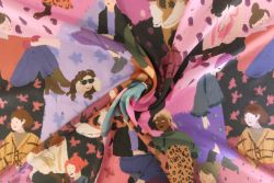 PRE-ORDER On The Horizon - Viscose Challis Lawn