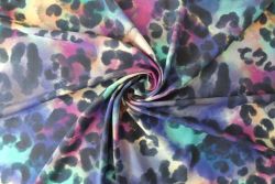 PRE-ORDER Graffiti Leopard - Chloe Linen Chambray