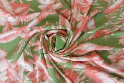 Paradiso Plumage - Sage - Viscose Challis Lawn