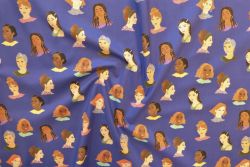 Single Ladies - Blue - Marlie-Care Lawn