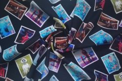 Forever Memories - Teal - Cotton Pure Lawn