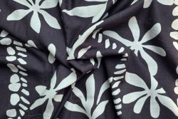 Waikiki Woodgrain - Linen Mix Chambray Twill