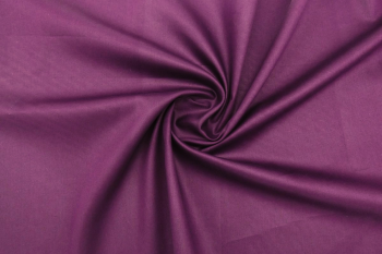 Hammersmith - 100% Cotton Sateen Lightweight Poplin Plains - Aubergine