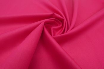 Hammersmith - 100% Cotton Sateen Lightweight Poplin Plains - Cerise Pink