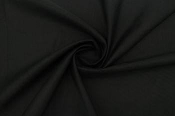 Hammersmith - 100% Cotton Sateen Lightweight Poplin Plains - Black