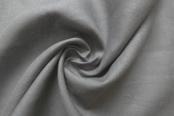 Lifestyle - Oeko-Tex Sustainable 100% Pure Linen Yarn-Dyed Suiting Plains - Steel Grey