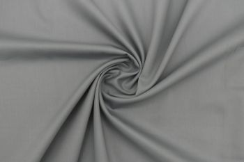 Hammersmith - 100% Cotton Sateen Lightweight Poplin Plains - Steel Grey