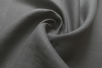 Lifestyle - Oeko-Tex Sustainable 100% Pure Linen Yarn-Dyed Suiting Plains - Slate Grey