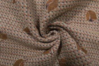Autumn Conkers - 100% Wool Lightweight Jacketing