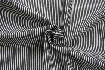 Wyoming - Stretch Denim Stripe - Black