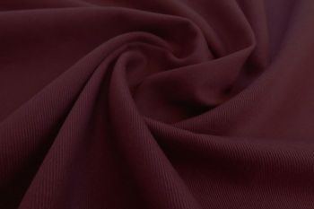Cambridge - Oeko-Tex Sustainable Cotton Drill Plains - Bordeaux