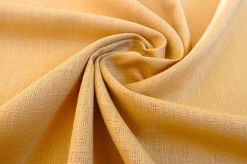 Oxford - Oeko-Tex Sustainable Linen-Mix Chambray Plains - Butterscotch