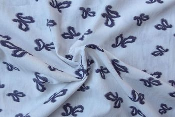 Caspian Anchors - Cotton Poplin