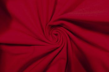 Cassington - Organic Cotton Jersey - Red
