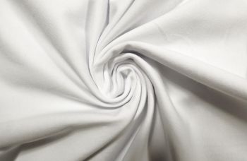 Cassington - Organic Cotton Jersey - White