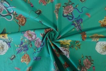 Cobra Corsage - Emerald Green Marlie-Care Lawn