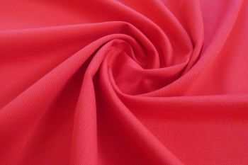 Cambridge - Oeko-Tex Sustainable Cotton Drill Plains - Crimson Red