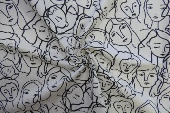 Crowded Faces - White Candess Drill