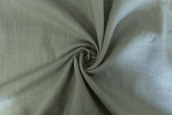 Cruise - Oeko-Tex Sustainable Pure Linen Chambray - Mineral Green