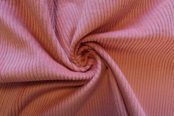 Dakota - Oeko-Tex Sustainable 4.5 Wale Corduroy Plains- Salmon Pink