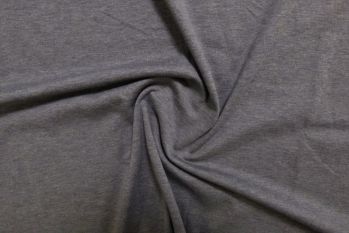 Dalston - Organic Single Jersey - Charcoal Grey