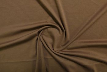 Dalston - Organic Single Jersey - Mushroom Brown