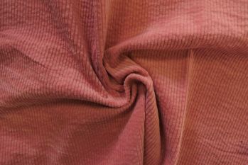 Hamilton - 6 Wale Luxury Washed Stretch Jumbo Corduroy - Candy Pink