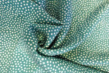 Dotty About Dots - Fern Green Cotton Marlie-Care Lawn