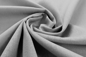 Harvard - Organic Linen Viscose Chambray Plains - Dove Grey