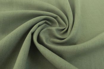 Oxford - Oeko-Tex Sustainable Linen-Mix Chambray Plains - Fawn