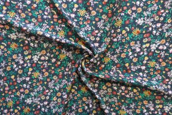 Floral Jazz - Viscose Morracain Crepe