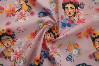 Feminine Muse - Light Pink - Cotton Pure Lawn