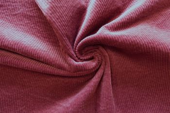 Hamilton - 6 Wale Luxury Washed Stretch Jumbo Corduroy - Berry