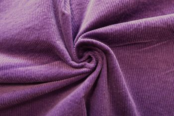Hamilton - 6 Wale Luxury Washed Stretch Jumbo Corduroy - Violet