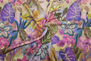Pre-Order Orchid Medley - Chloe Linen Chambray