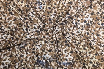 Safari Shadow - Viscose Challis Lawn