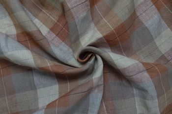 Kirby Hall - Caramel - Linen Chambray