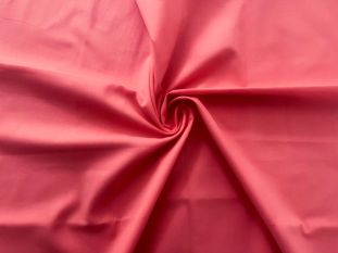 Arabella - Oeko-Tex Sustainable Pure Cotton Lawn Plains - Coral