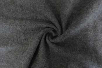 Imperial Boiled Wool Crepe - Charcoal