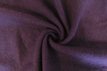 Imperial Boiled Wool Crepe - Deep Purple