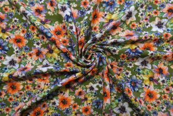 Kinsale Floral - Viscose Challis Lawn