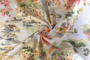 Life In Venice - Original - Pure Silk Cassia Noil