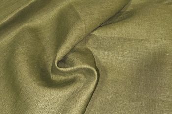 Lifestyle - Oeko-Tex Sustainable 100% Pure Linen Yarn-Dyed Suiting Plains - Kiwi