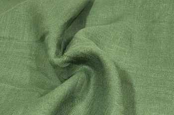 Lifestyle - Oeko-Tex Sustainable 100% Pure Linen Yarn-Dyed Suiting Plains - Pistachio Green