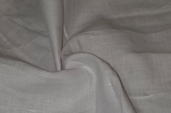 Lifestyle - Oeko-Tex Sustainable 100% Pure Linen Yarn-Dyed Suiting Plains - White