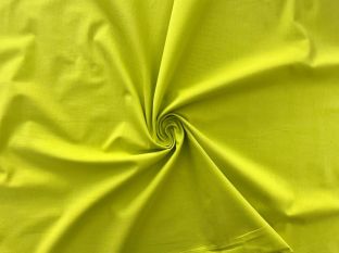 Arabella - Oeko-Tex Sustainable Pure Cotton Lawn Plains - Lime