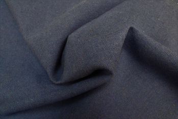 Monsal - Oeko-Tex Sustainable Linen Mix Chambray - French Navy